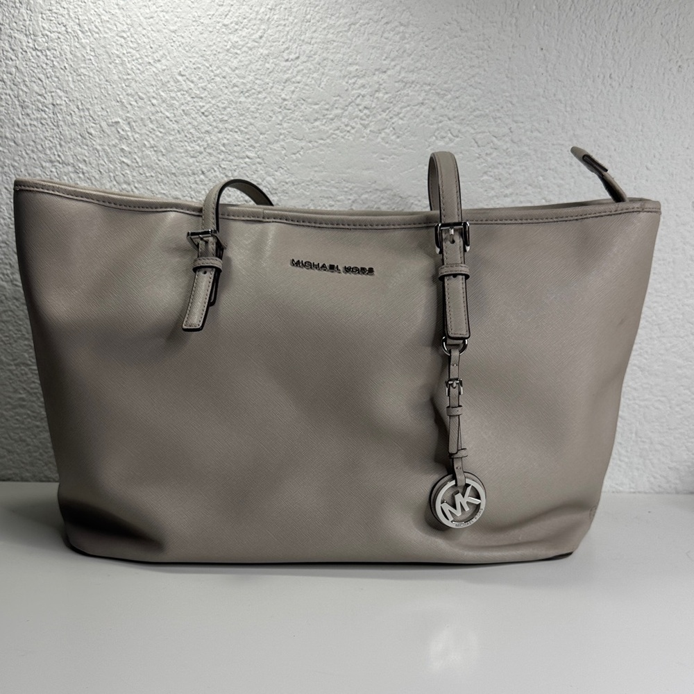 Michael Kors Taupe Tote Bag